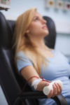 Woman Receiving Dialysis Treatment